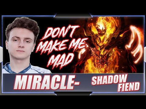 Miracle - Shadow Fiend | DON'T TRY ME !1! | New 7.23 Dota 2 Patch | Pro Immortal MMR Full Gameplay