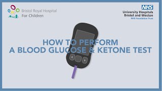How to perform a blood glucose and ketone test