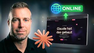 Webseite mit Claude AI erstellen & live veröffentlichen - Schritt für 