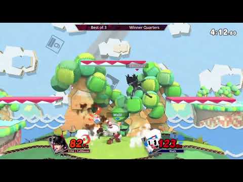 Lagspike 45 - EDM | FullBloom (Bayonetta) vs WaDi (Mii Gunner)