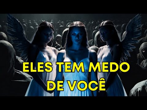 🔴Alerta 👀Aviso dos Anjos: Eles têm medo de você, por isso não te atacarão-Arcanjo Metatron ✨