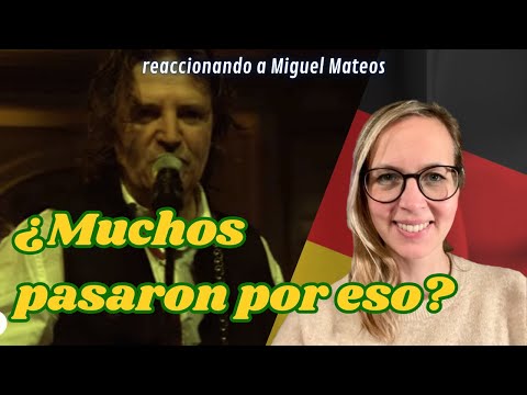 🇩🇪 Alemana reacciona a Miguel Mateos - Cuando seas grande 🇦🇷 + Reflexión