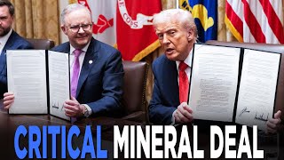 WATCH: Trump Signs Agreement On Critical And Rare Earth Minerals With Australia | TRENDING