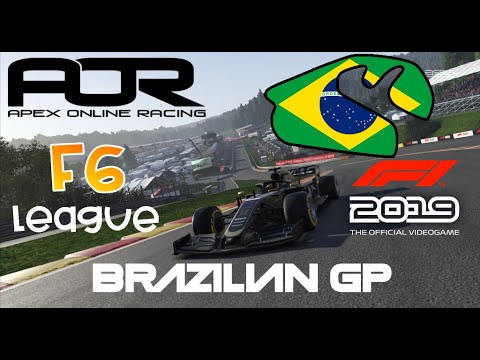 LIVE ONBOARD | Apex Online Racing 🏆 PC F6 League - Brazil 🏁 F1 2019