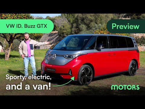 NEW 2024 Volkswagen ID. Buzz GTX Preview: Electric family bus upgraded!