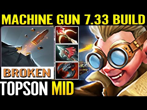 Topson Snapfire Amazing Damage - Daedalus + Manta Style Dota 2