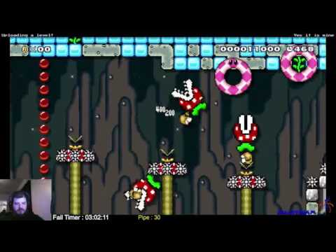 Mario Maker - Fox's Frosty Freeway