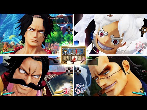 One Piece Pirate Warriors 4 - All Ultimate / All Special Move / All Characters