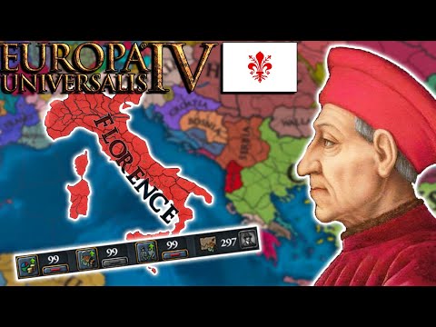 EU4 1.32 Florence Guide - THIS Nation Is BROKEN In ORIGINS