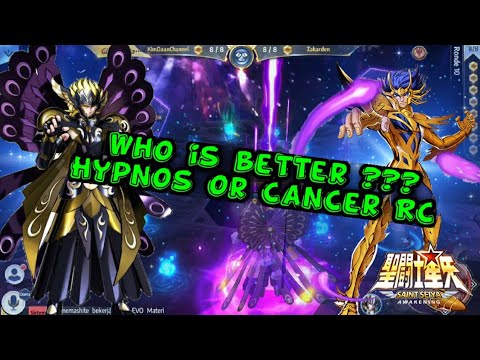 Epic Battle Hypnos VS Cancer Deathmask - Saint Seiya Awakening