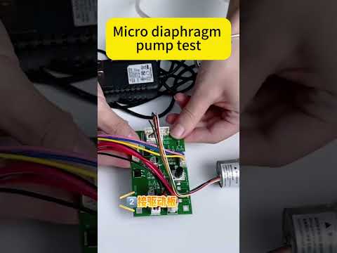 Extreme Testing!  Reliability & Performance of Micro Diaphragm Pumps ✅✨