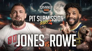 CRAIG JONES  *INSANE Submission* vs PHIL ROWE | *Full BJJ Super-Fight* | KARATE COMBAT