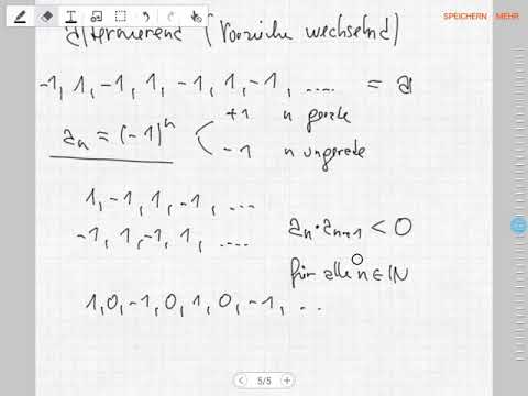 Alternierende Folgen