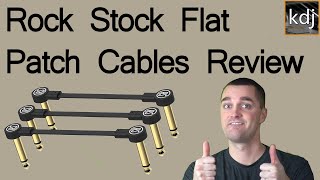 Video thumbnail for Rock Stock Flat Patch Cables - Review & Demo by Kley De Jong
