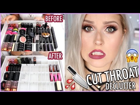 Highlighters & Blushes (Lots Of MAC) 🔪 ORGANIZE AND DECLUTTER MY MAKEUP COLLECTION! 😏 Video