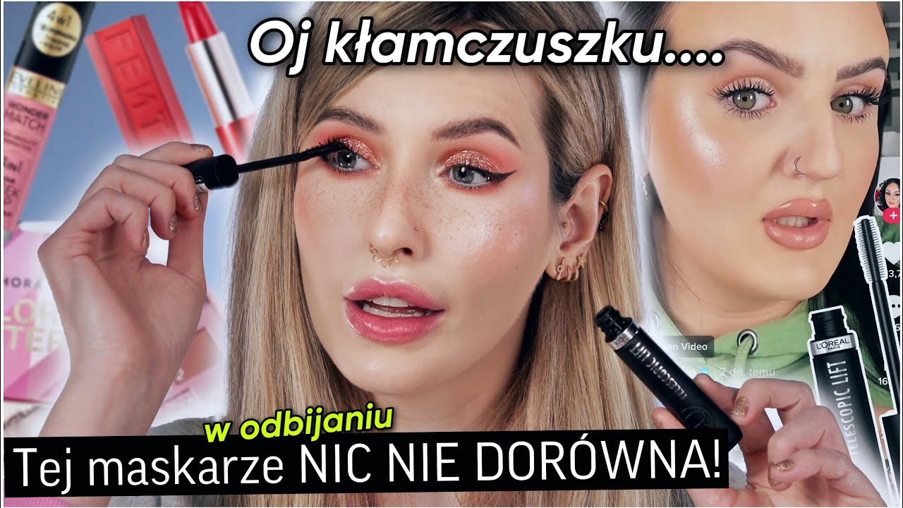 Kontrowersyjny tusz, który pozostawia tylko NIESMAK🫣- Reszta produktów ratuje sytuacje!🥵
