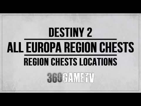 Destiny 2 Europa All Region Chests Locations (Europa...