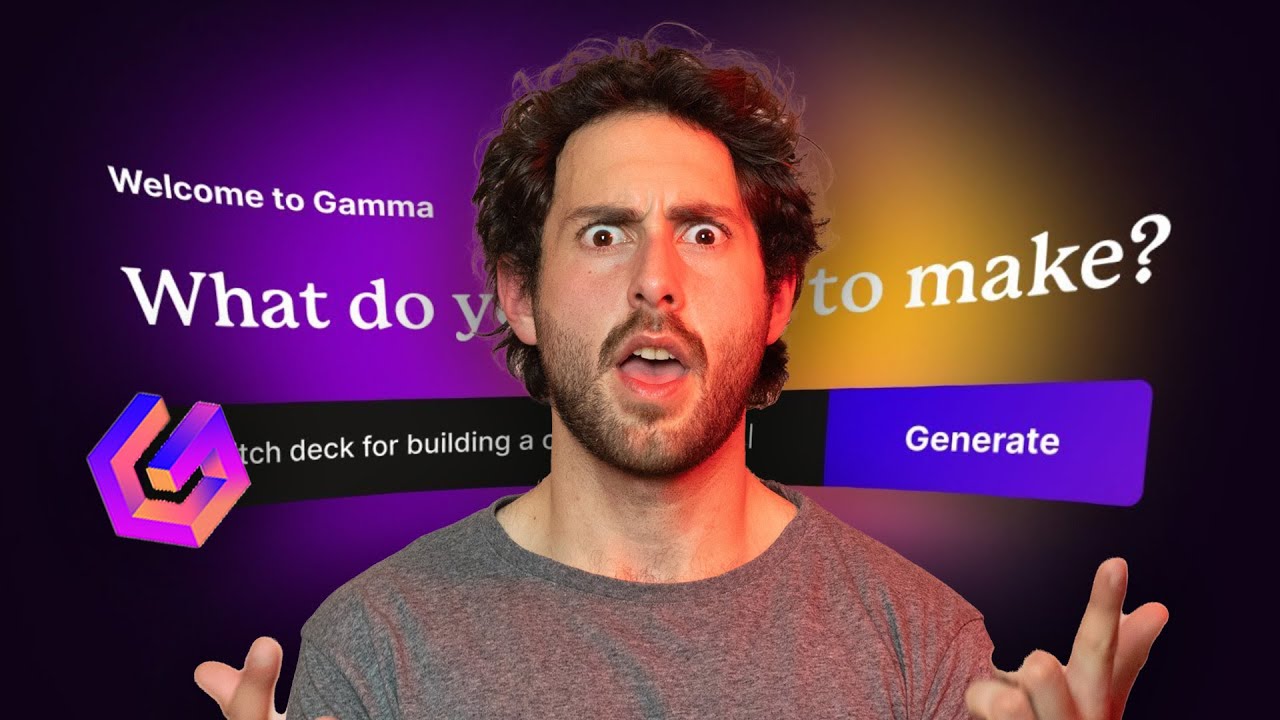 How To Create Presentations with AI (Gamma Tutorial) | Complete Beginners Guide!