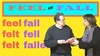 Fall - Feel - Felt - don't muddle up these irregular verbs