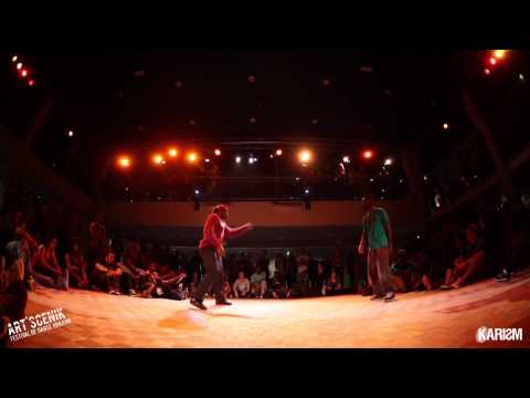 Battle Art'Scenik 2012 - 1/2 Finale Hiphop - Yugson VS Mau - Karism