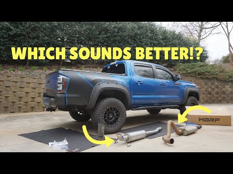 AFE MACH Force-Xp VS MBRP Catback Exhaust | 3RD Gen Tacoma