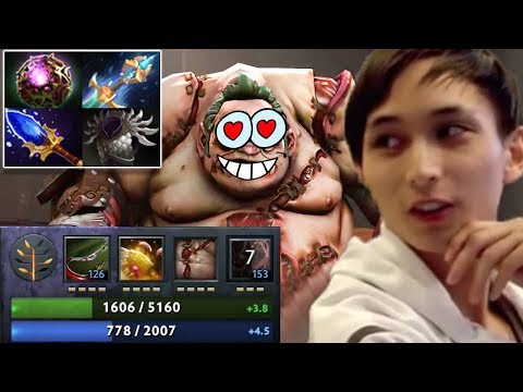 SingSing Pudge Is So Good +5000HP Pudge Dota 2 7.07c