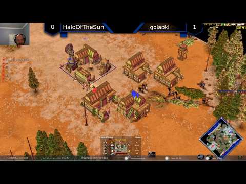 HaloOfTheSun (Oranos) vs golabki (Thor) - Age of Mythology: The Titans (Game 2)