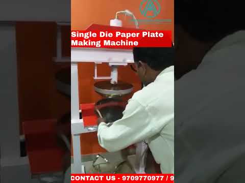 Paper Plate Making Machine