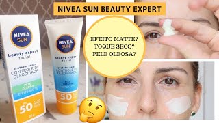 Nivea Sun Beauty Expert Matte é bom pra pele oleosa?