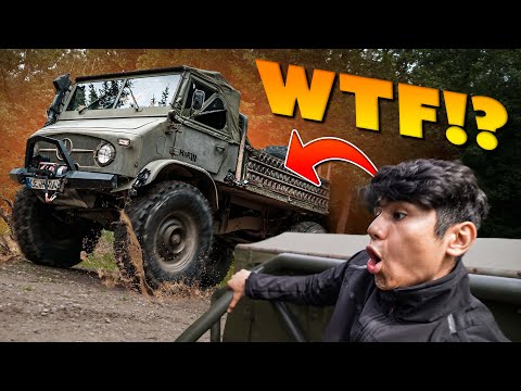 MERCEDES UNIMOG | Biggest car I've ever driven! 🤯 | Daniel Abt