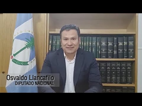 Diputado Osvaldo Llancafilo, diputado nacional por Neuquén