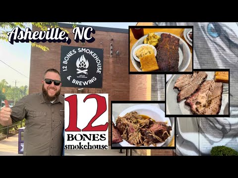 Is 12 Bones in Asheville, NC still good?  Ribs, Brisket & Pork BBQ! Small Town Foodie Restaurant