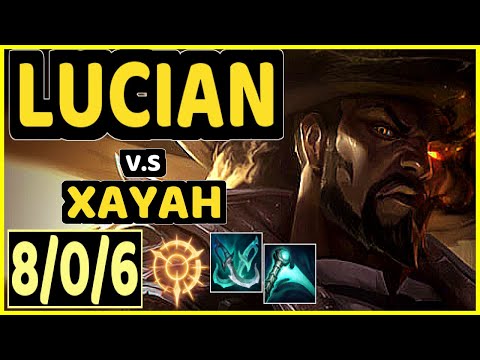 FREEZE (LUCIAN) vs XAYAH - 8/0/6 KDA BOTTOM ADC GAMEPLAY - EUW Ranked GRANDMASTER