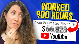 Was My 1st YOUTUBE PAYCHECK Worth It?