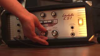 Video thumbnail for Demo vintage Echolette E51 tube tape delay - direct audio - no talking by mission control