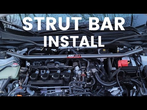 STRUT BAR INSTALLATION For 10th Gen Honda Civic