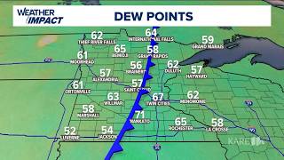 WEATHER: Storms northeast of metro tonight
