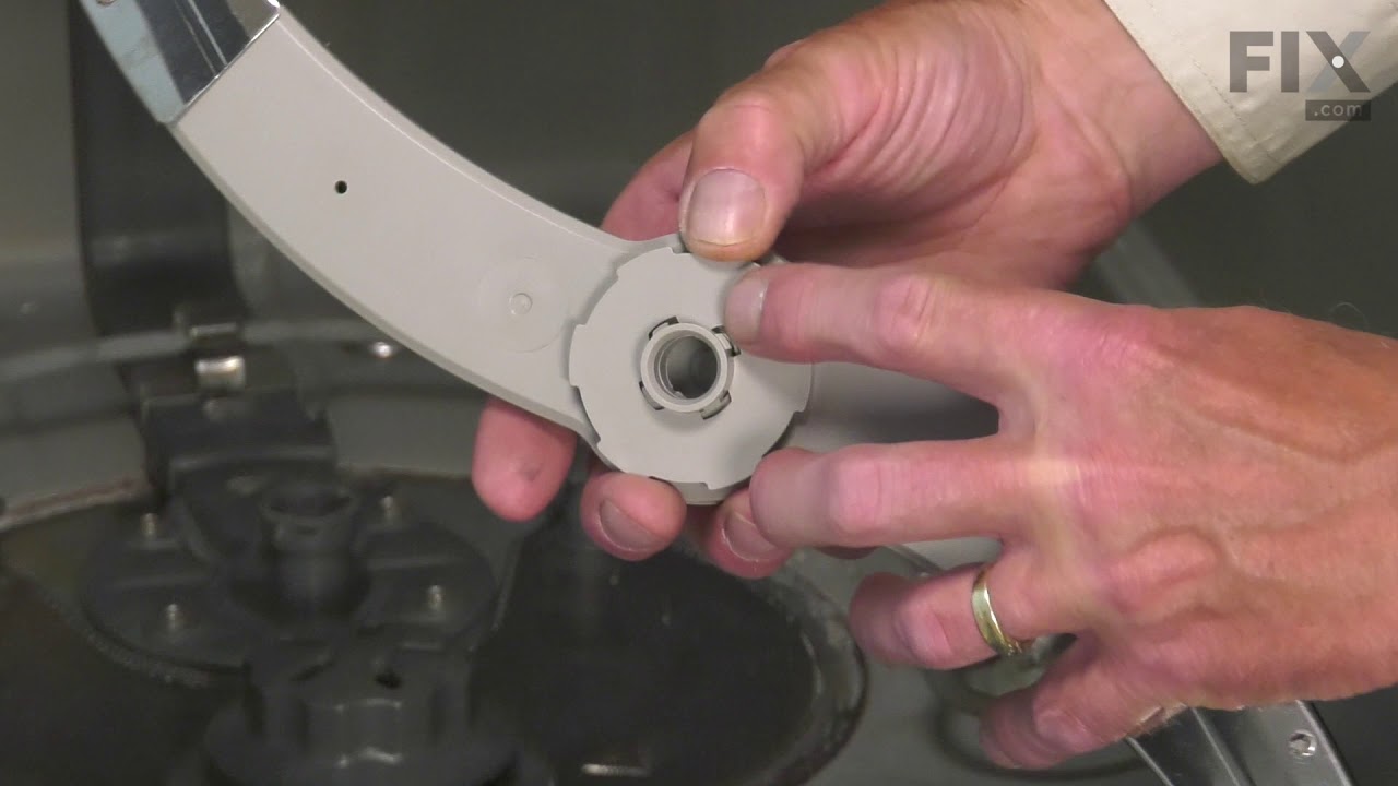 Replacing your General Electric Dishwasher Wash Arm Kit