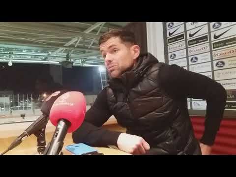 Rueda de prensa Cristian García Terrassa F. C. - C. E. L'Hospitalet