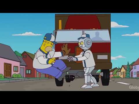 [Simpsons] - Robot Worker Saves Homer