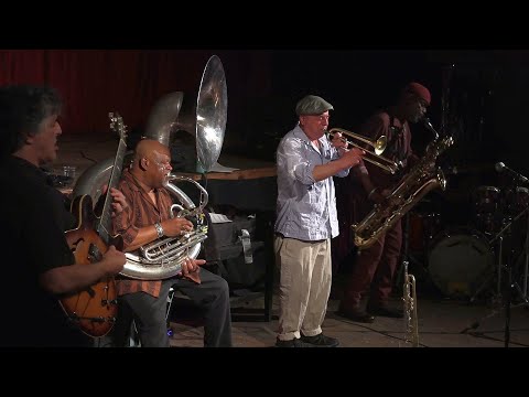 Brass Pass (Steven Bernstein, Kirk Joseph & Roger Lewis) 5/2/23 New Orleans, LA @ Happyland Theater