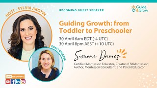 Guiding Growth: from Toddler to Preschooler