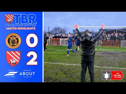 Match Highlights - Bilston Town FC v Droylsden FC | Isuzu FA Vase 5th Round | 07/02/2026