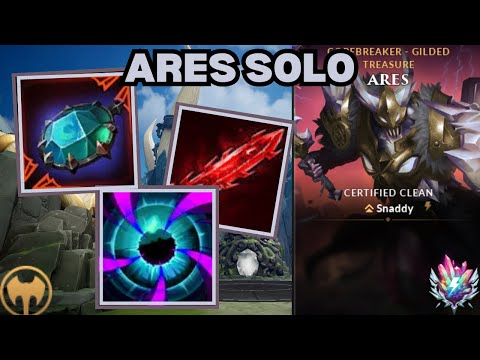 You Got Me In Chains!!  - Ares Deity Solo Smite 2 Gameplay
