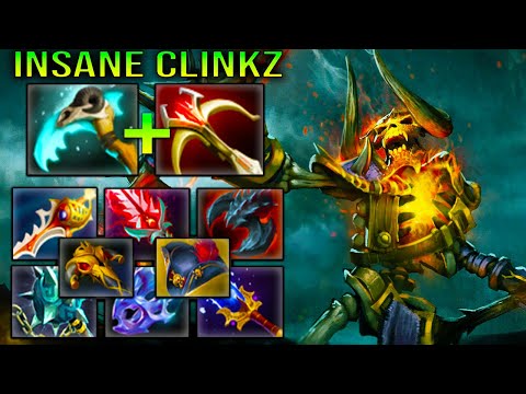 INSANE CARRY Clinkz FULL SLOT ITEM UNEXPECTED COMBACK