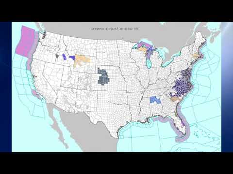 November 11, 2017, Weather Xtreme Video