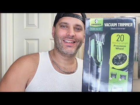 SHPAVVER Vacuum Beard Trimmer for Men - 20 Lengths, IPX6 Waterproof, Rechargeable! - Review