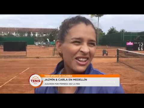 Fed Cup Medellín - Nota a Jazmín Ortenzi y Carla Lucero