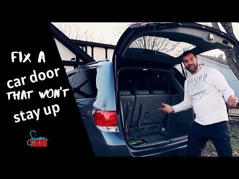 Car door - hatchback - won't stay up - HOW TO FIX IT
