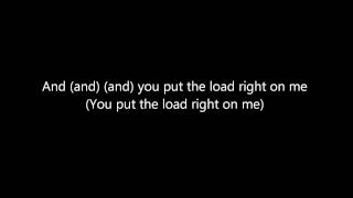 The Band The Weight lyrics video